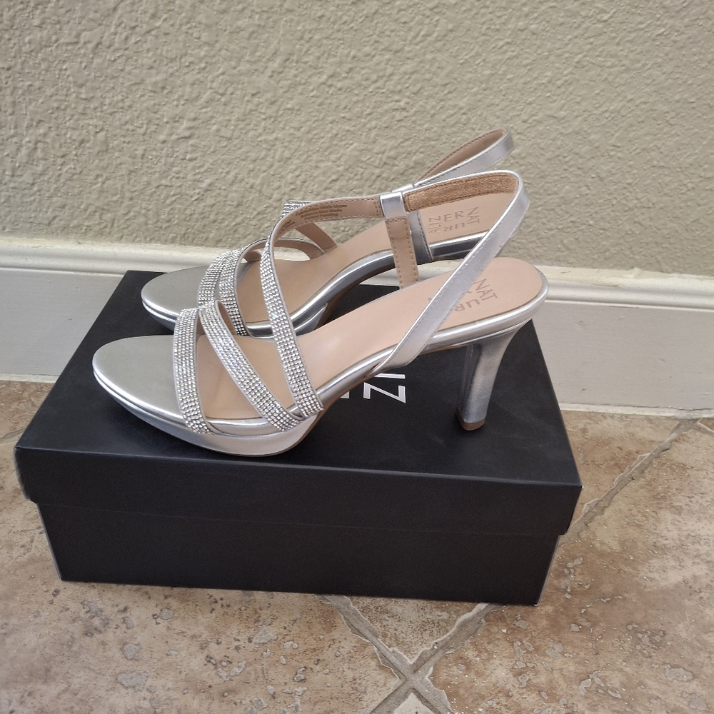 NIB NATURALIZER BRENTA 2 PLATFORM SANDAL - Picture 2 of 5